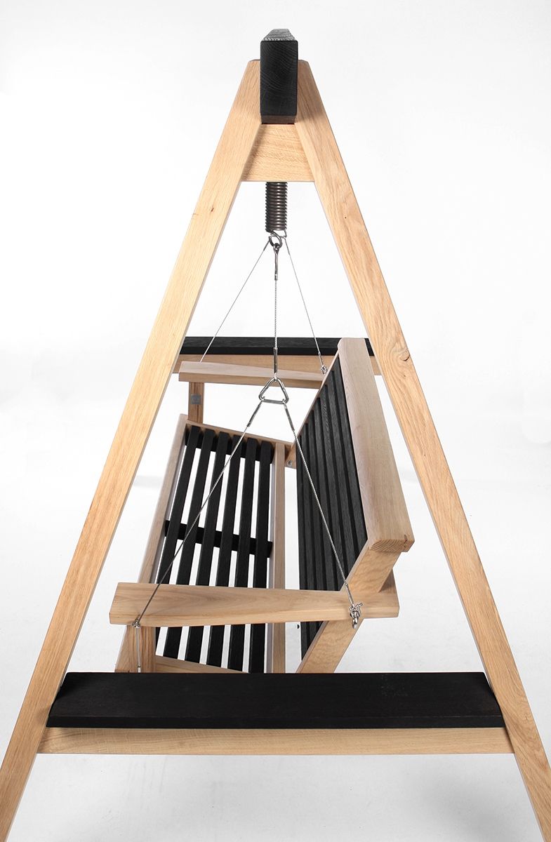 Contemporary Garden Swing Seat Cut Out