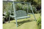 Harmony in Painted Pine Swing Seat