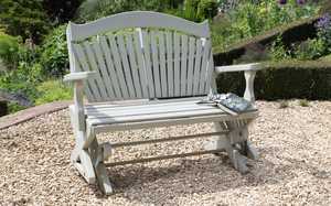 Rocking Bench for the Garden