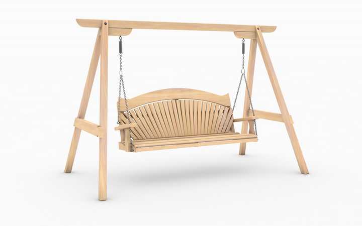 Garden Swing Seat RHS Serenity in Cedar Sitting Spiritually
