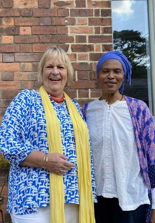 Sue Biggs and Ozichi Brewster Sue Biggs and Ozichi Brewster