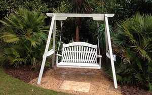 Swing Seat at Abbotsbury Subtropical Gardens