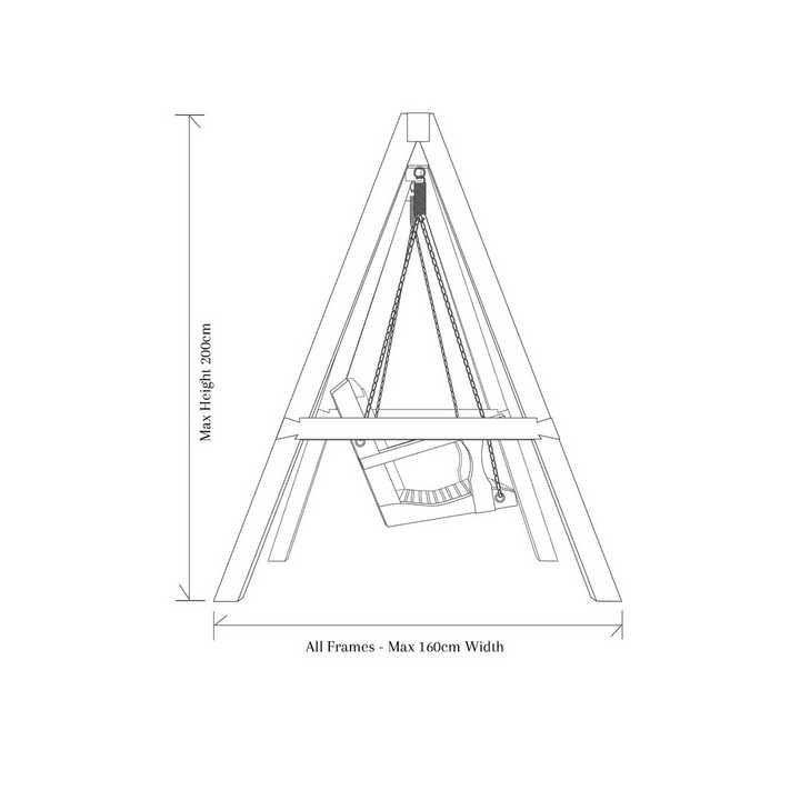 Garden Swing Seat Dimensions