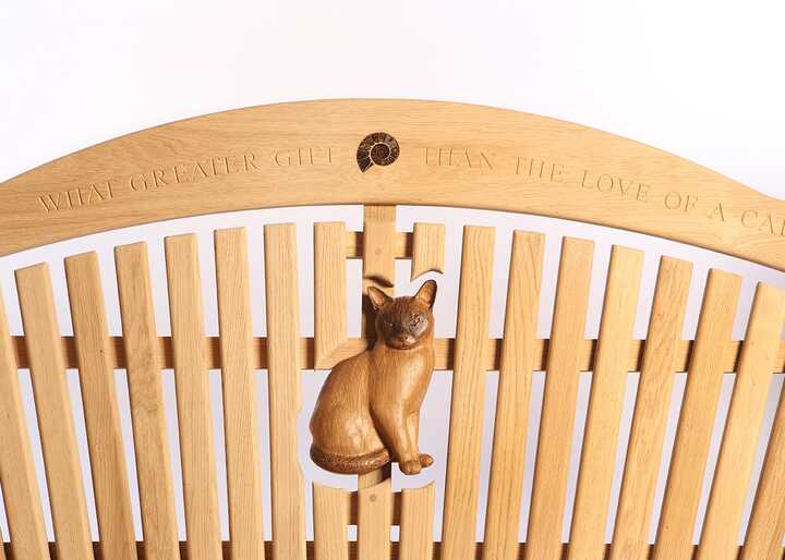 Burmese Cat Carving