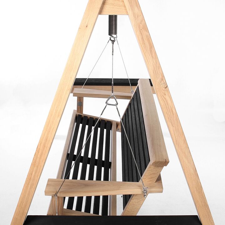 Contemporary Garden Swing Seat Cut Out