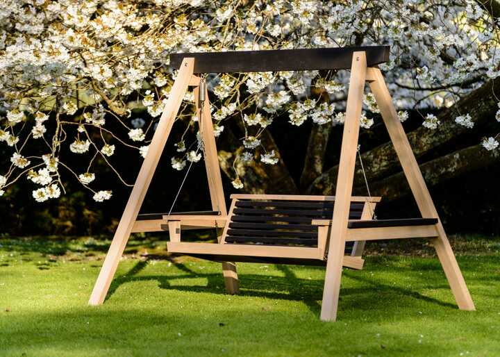 Yakisugi 2 Seater Swing Seat