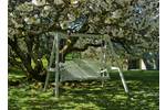 Garden Swing Seat: Harmony in Painted Pine