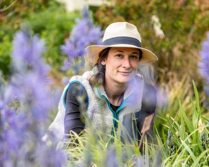 Anna Sissons gardener at Sitting Spiritually