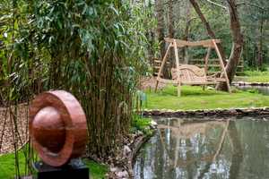 Sitting Spiritually Swing Seat at Lympstone Manors
