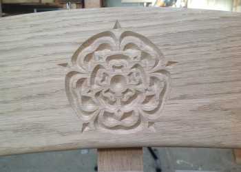 Lancashire Rose Carving