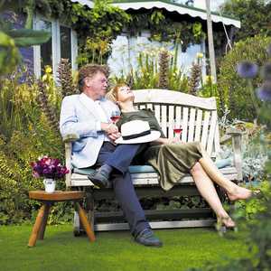 Tranquillity Oak Fan Back Rockabye