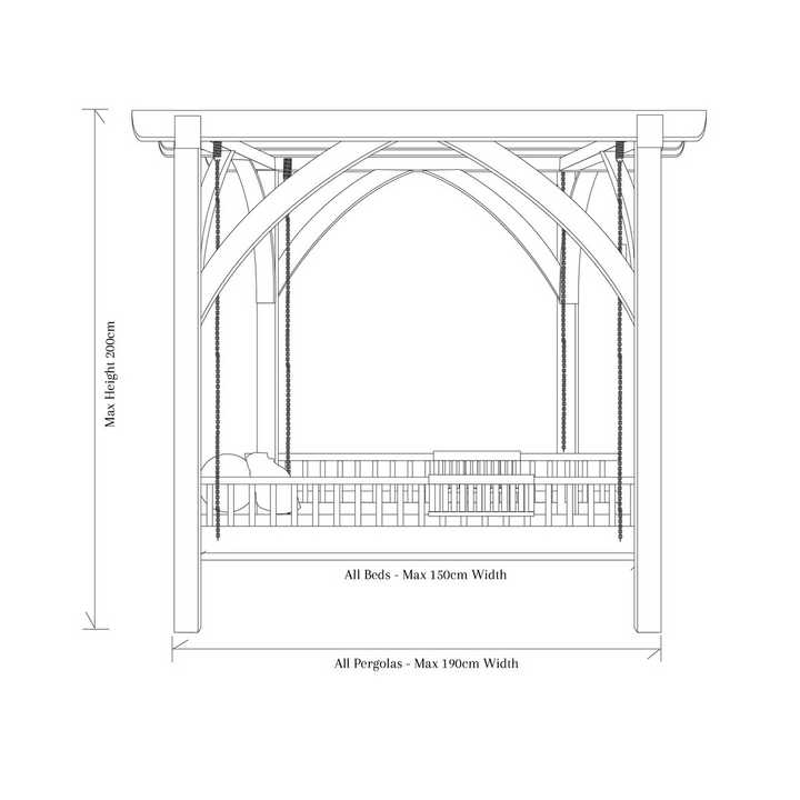 Swinging Day Bed Dimensions