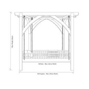 Swinging Day Bed Dimensions