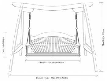 Swing Seat Dimensions