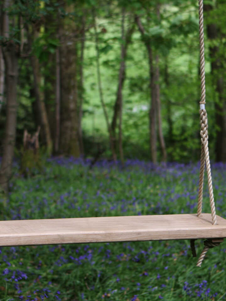 Two Seater Rope Swing Sitting Spiritually