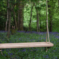 Two Seater Rope Swing Sitting Spiritually