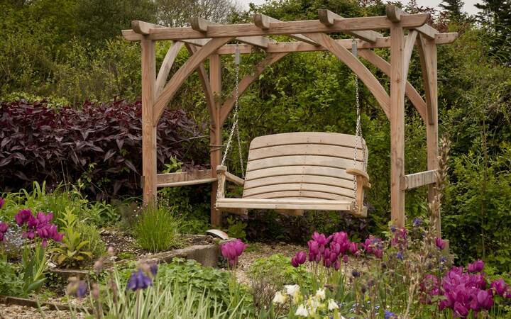 The Pergola Sitting Spiritually