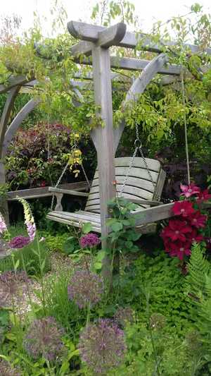 Rose & Clematis natural shade