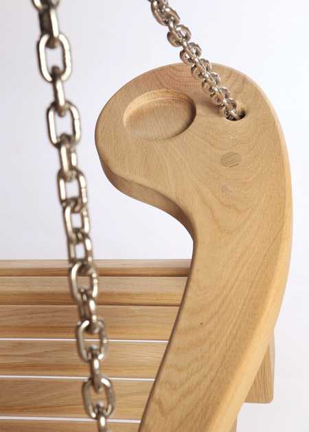 Swing Seat Arm with Cup Holder