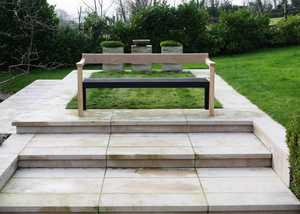 Contemporary Garden Bench