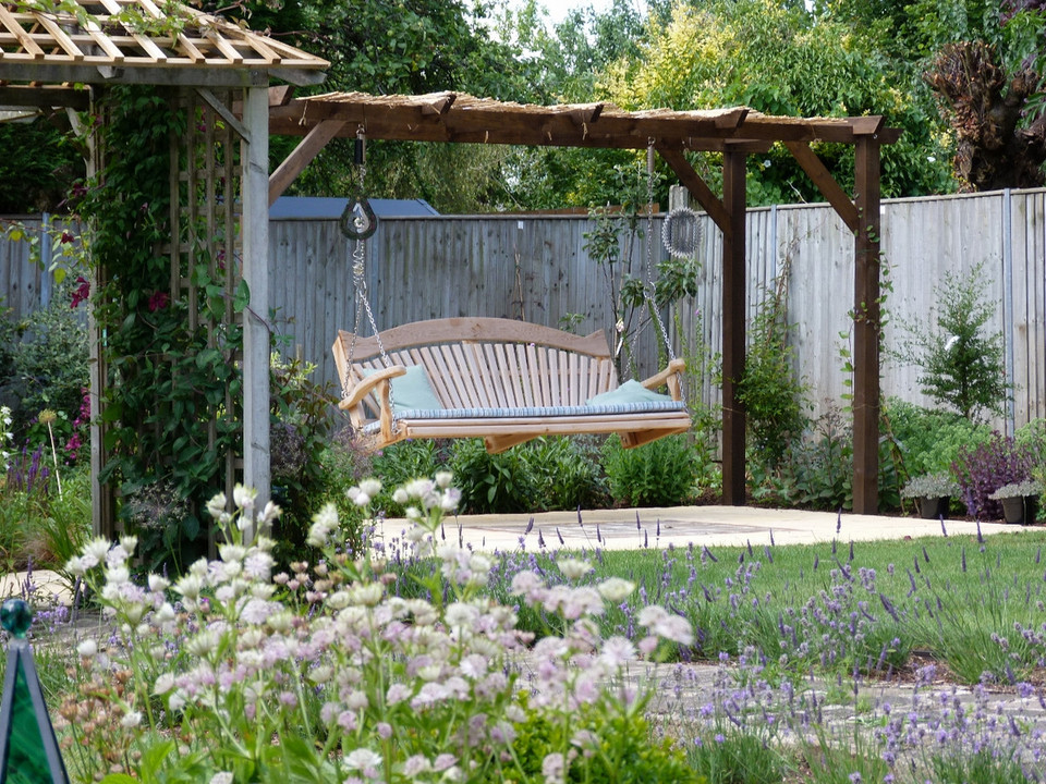 Swing seat without frame Clearance