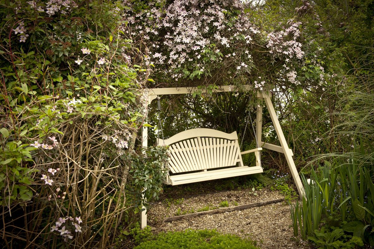 Swing Seat Under Clematis Harmony Range
