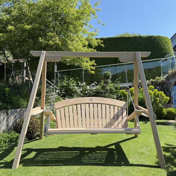 The National Trust Swing Seat in Oak