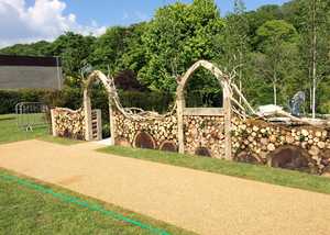Insect Hotel at Buckfast Abbey