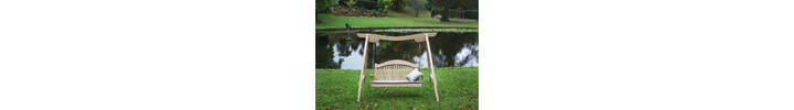 Kyokusen Swing Seat at Forde Abbey