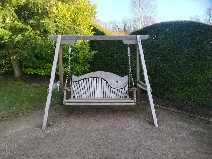 Swing Seat at RHS Harlow Carr Swing Seat at RHS Harlow Carr