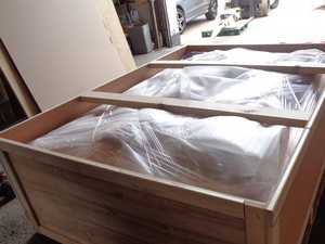 Robust packaging for oversea shipments Robust packaging for oversea shipments