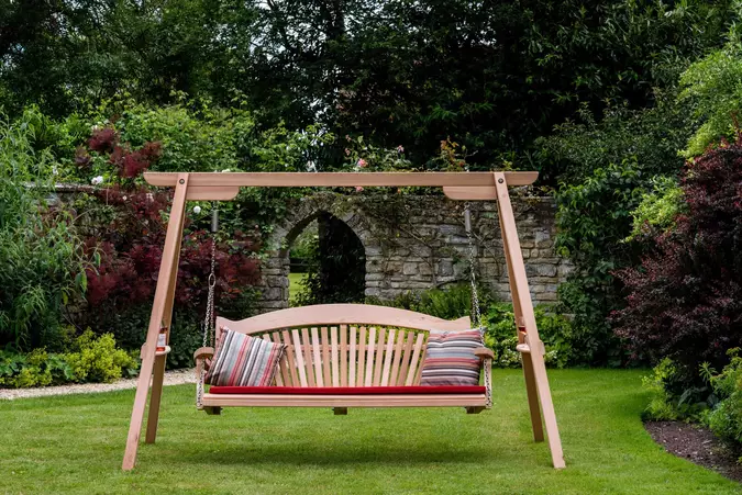 4 seater garden swing deals