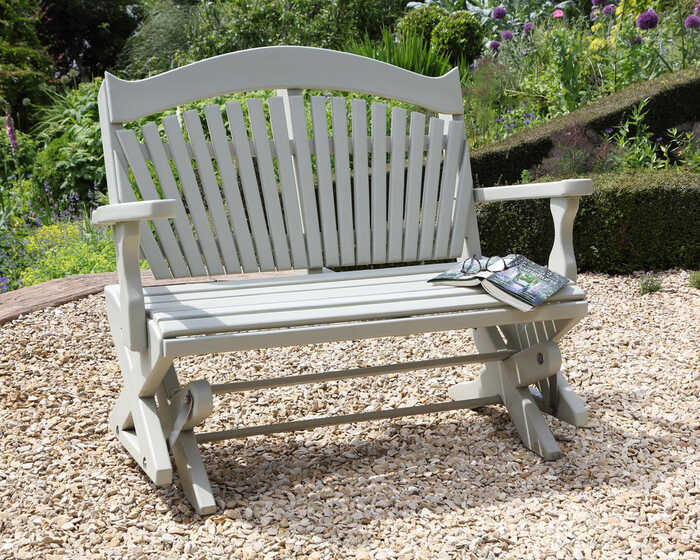 Rockabye Rocking Bench in Affinity Accoya Rockabye Rocking Bench in Affinity Accoya