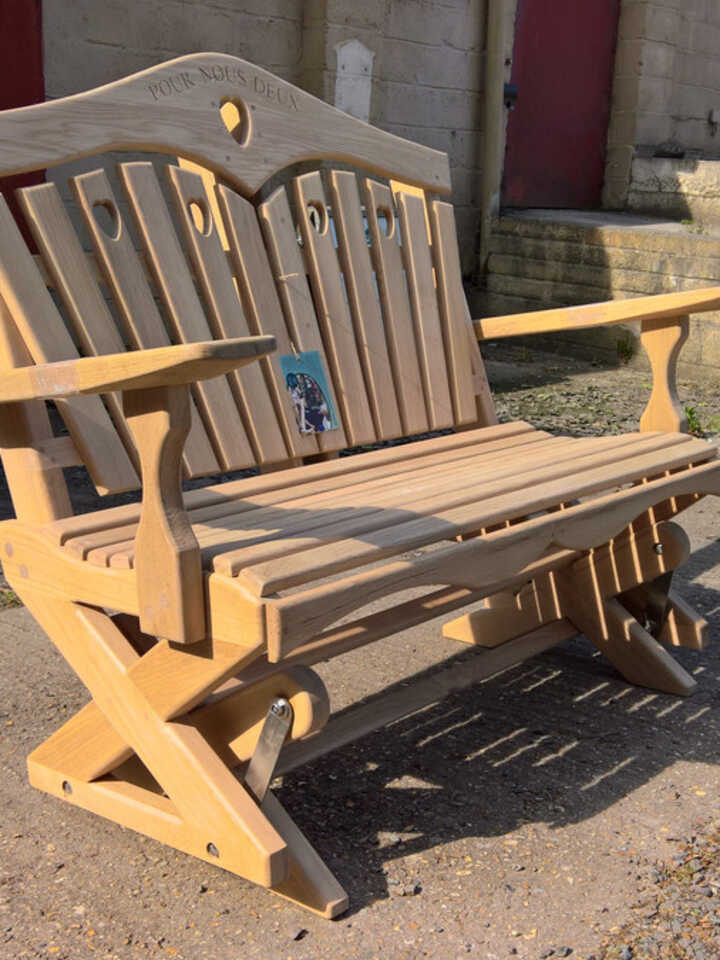 Rockabye Rocking Garden Bench