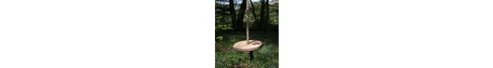 Round Oak Rope Swing