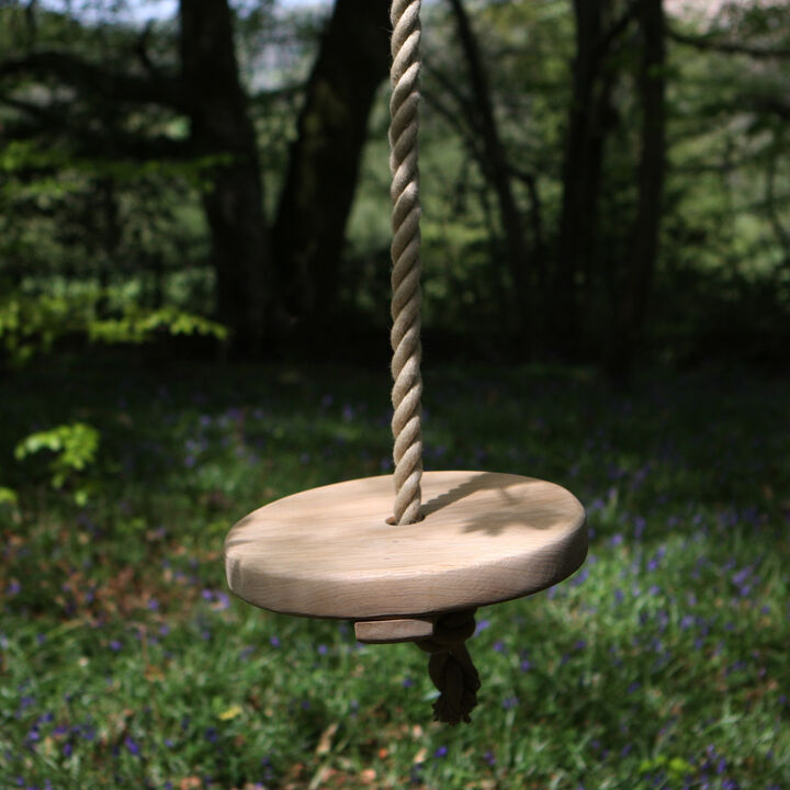 Round Oak Rope Swing
