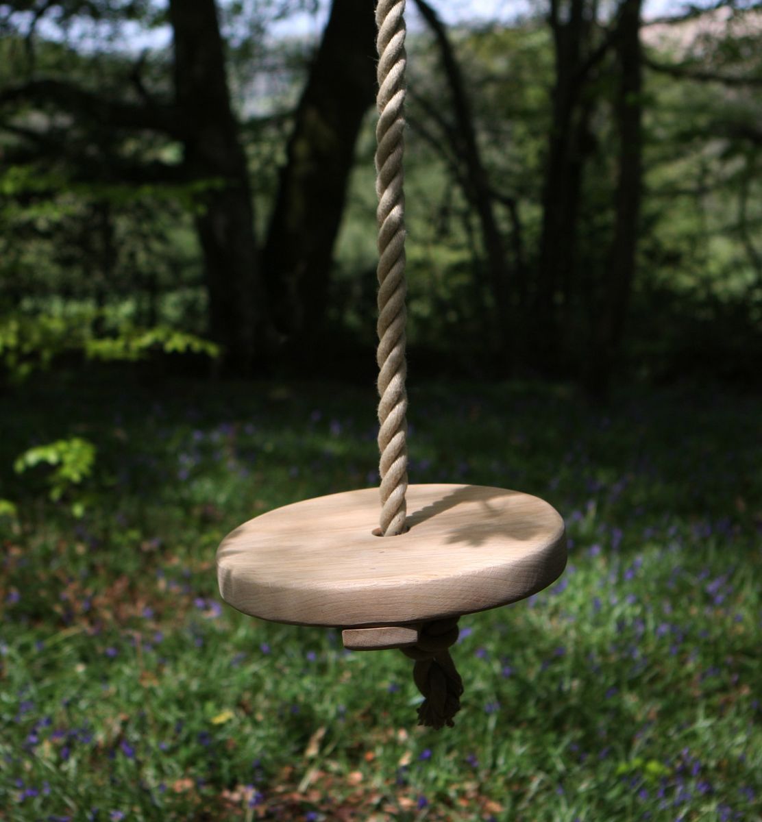 Round Oak Rope Swing