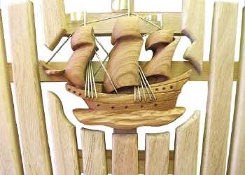 Galleon Carving