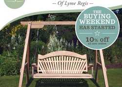 Buying Weekend: 10% off all new orders! Buying Weekend: 10% off all new orders!