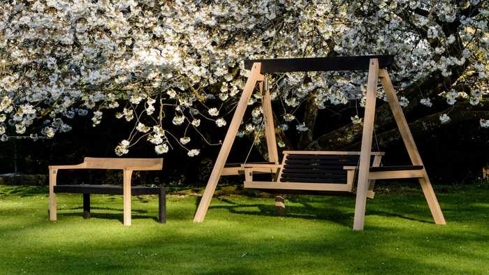 The Floating Bench & The Yakisugi Swing Seat