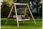 Garden Swing Seat Contemporary Yakisugi