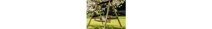 Garden Swing Seat Yakisugi 