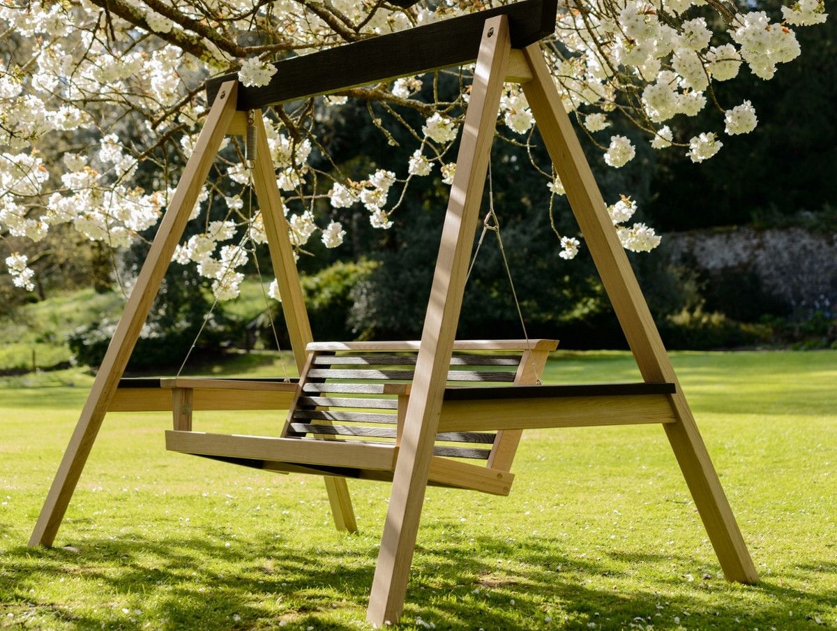 Garden Swing Seat Yakisugi 