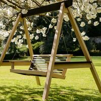 Garden Swing Seat Yakisugi