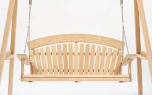 Garden Swing Seat Tranquillity in FSC Oak