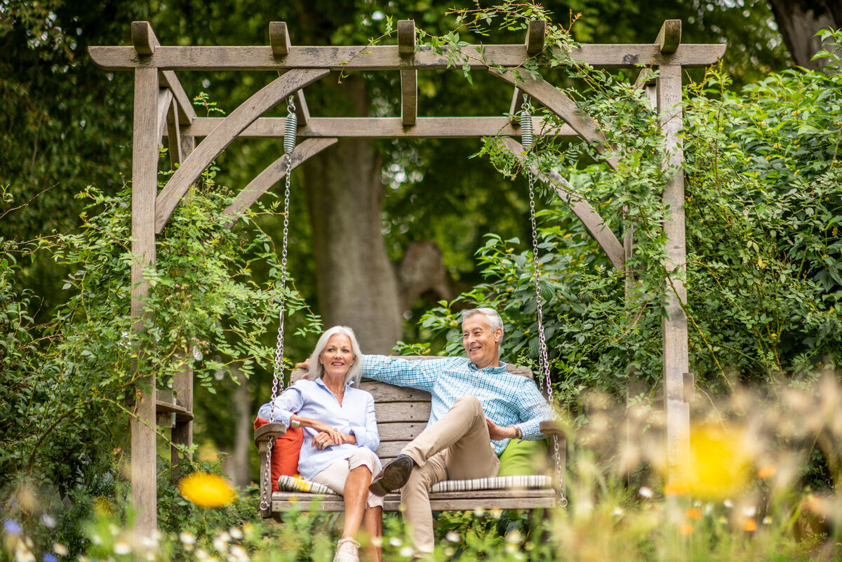 Lifestyle - Oak Pergola with Swing Seat, incredible strong structure.jpg