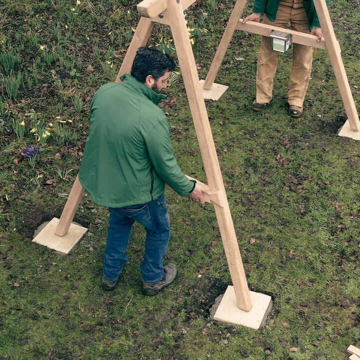 Reinstall your seat in position