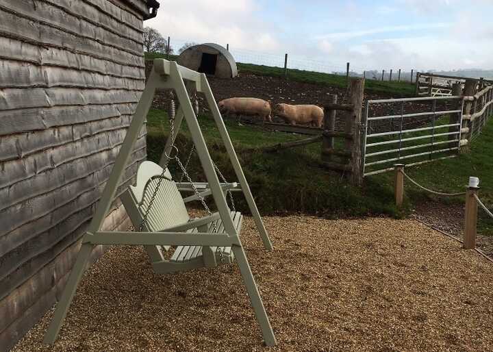 Swing Seat at Lower Keats Farm