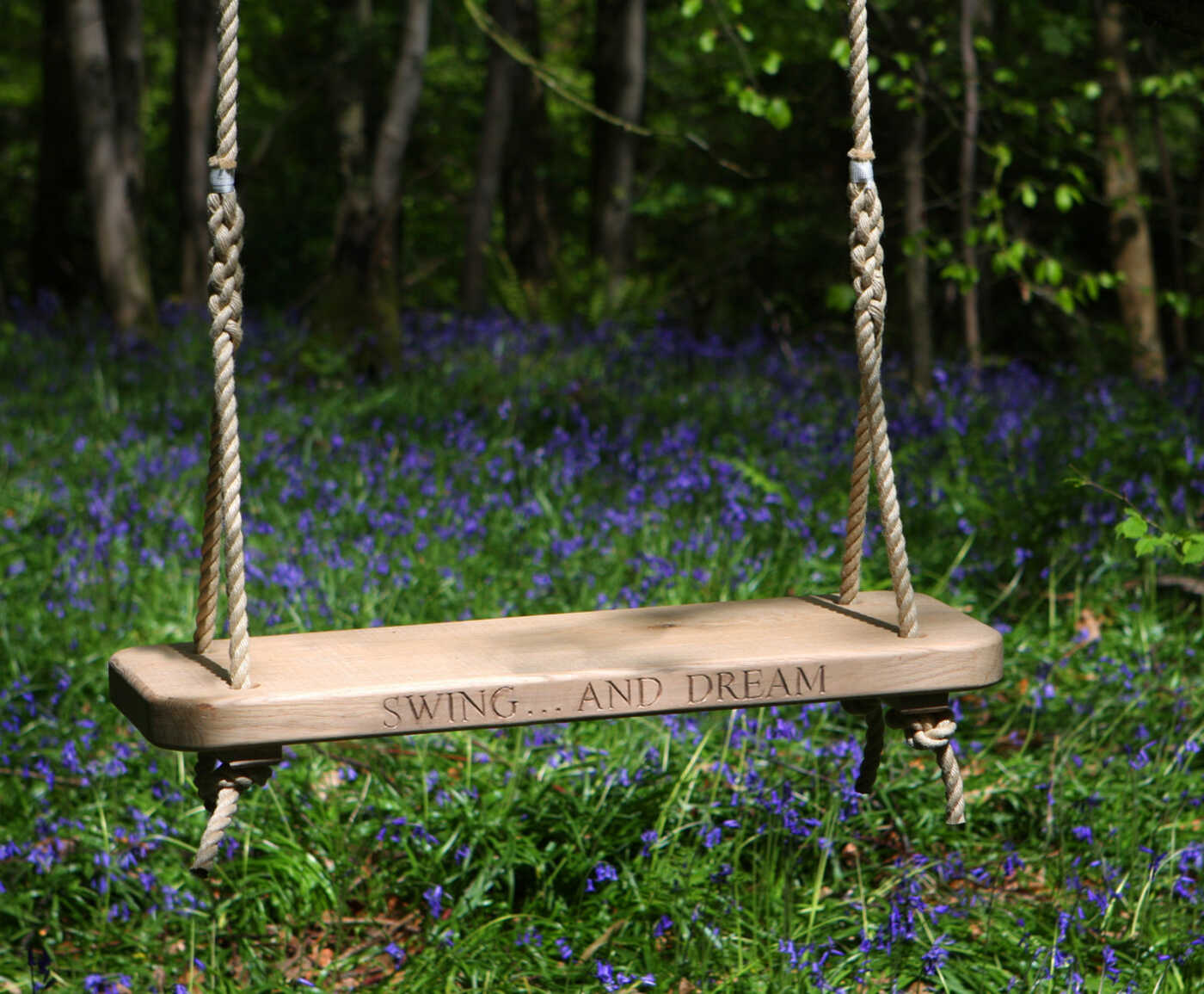 Swing Rop RHS Single Oak Rope Swing | Oak Rope Swing - Sitting Spiritually
