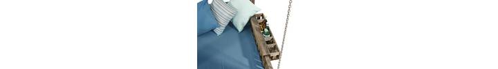 Swinging Day Bed drinks holder